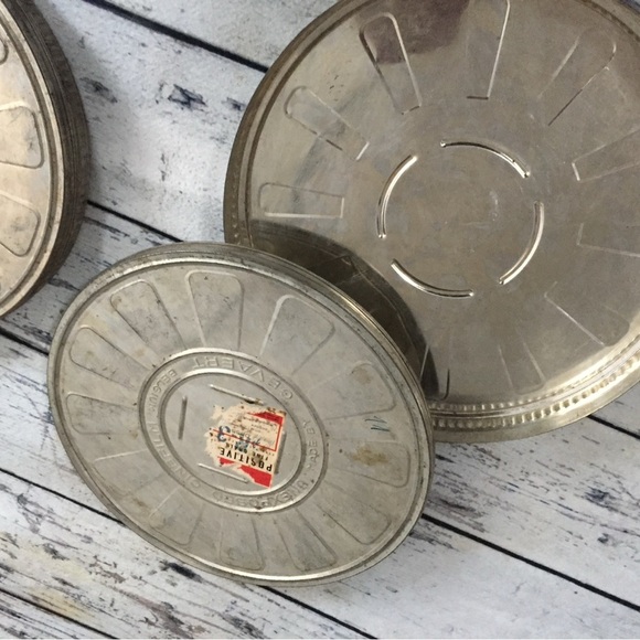 Vintage Silver Film Canisters - Picture 3 of 4